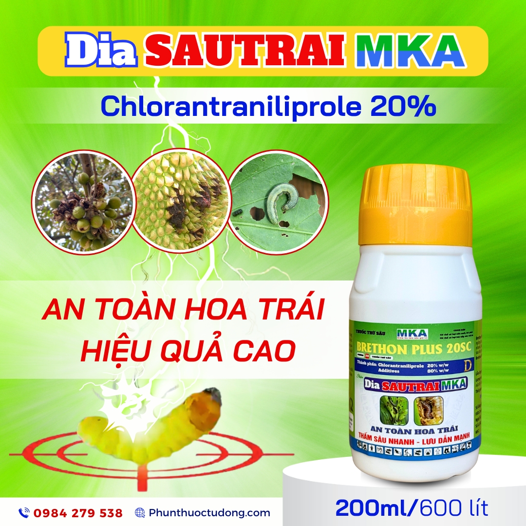 Diasautrai MKA thuốc đặc trị sâu đục trái